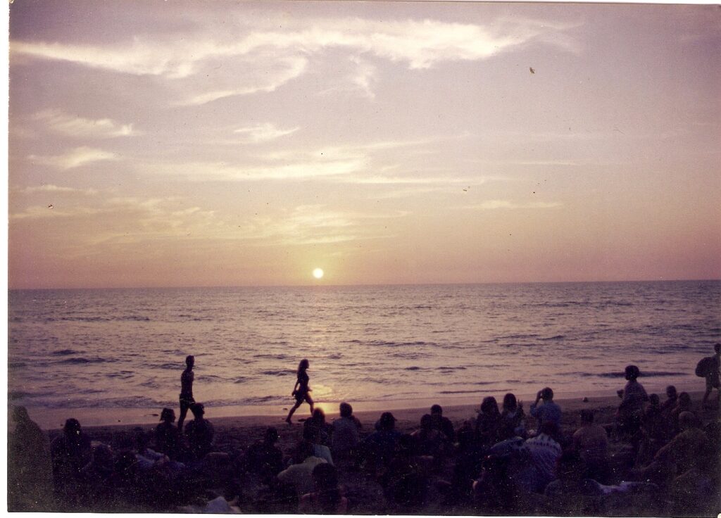 Impromptu Sundowner, Beach Party at Shore Bar, Laguna Anjuna