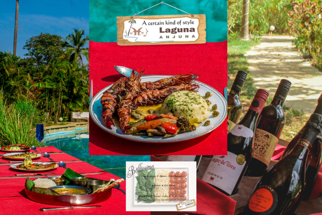 Laguna Anjuna Brunch menu, Laguna Anjuna